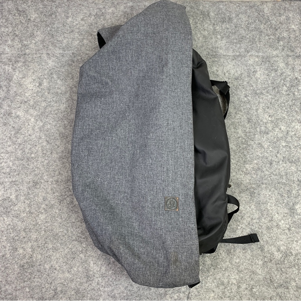 Lululemon Studio Pack Convertible Multi Way Backpack Coal Gray Black